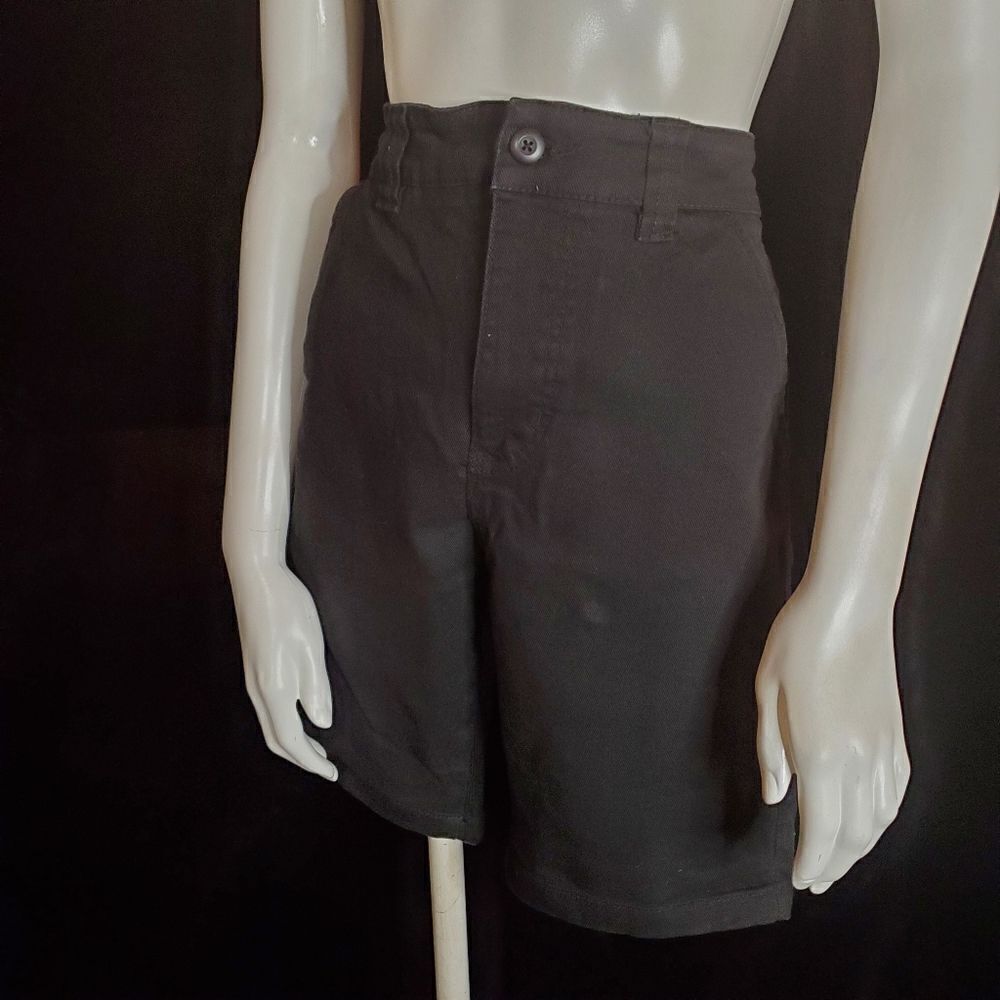 Zara Black Denim Shorts (30)